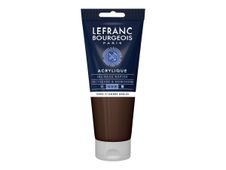 Lefranc Bourgeois - Peinture acrylique - terre d'ombre brûlée - 200 ml