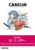 Canson Graduate Manga - Bloc dessin - A4 - 200 gr