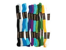 Graine Creative - 12 echevettes - fils bracelets brésiliens - 7 m - mer du sud