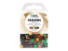 Graine Creative - 4000 Sequins paillettes - plat - 6 mm de diamètre - multicolore