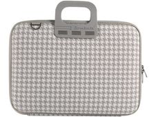Bombata Pied de poule - Sacoche pour ordinateur portable 15" - gris clair