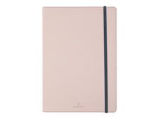 Oberthur Carmen - Carnet de notes rigide - A5 - ligné - 200 pages - blush
