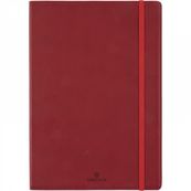 Oberthur Carmen - Carnet de notes souple A5 - ligné - 200 pages - rouge