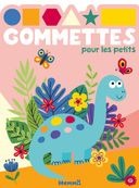 Gommettes pour les petits : Dinosaure bleu