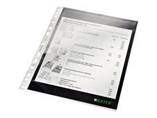 Leitz Standard - 100 Pochettes perforées - A4