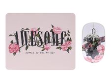 T'nB EXCLUSIV' - souris sans fil + tapis - AWESOME