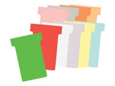 Nobo - Planning annuel à fiches T - 12 colonnes indice 2 - 80 x 66 cm - blanc