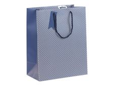 Clairefontaine - Sac cadeau - men in blue - 26,5 cm x 14 cm x 33 cm
