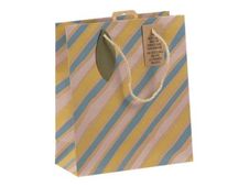 Clairefontaine - Sac cadeau kraft - immortelle multicolore - 21,5 cm x 10,2 cm x 25,3 cm
