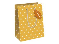 Clairefontaine - Sac cadeau - fox multicolore - 21,5 cm x 10,2 cm x 25,3 cm
