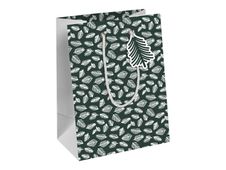 Clairefontaine - Sac cadeau - winter vert - 21,5 cm x 10,2 cm x 25,3 cm