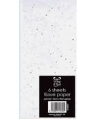 Clairefontaine - 6 feuilles de papier de soie - 50 x 70 cm - blanc