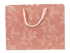 Clairefontaine - Sac cadeau - line art rose - 37,3 cm x 11,8 cm x 27,5 cm