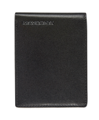 Maverick - Portefeuille compact à 2 volets anti-piratage - cuir noir