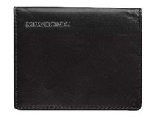 Maverick All Black - portefeuille RFID avec pochette - noir