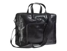Maverick All Black - sac business pour ordinateur 15.6" - cuir noir
