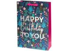 Legami - Sac cadeau - 11,5 cm x 31 cm x 43 cm - flora