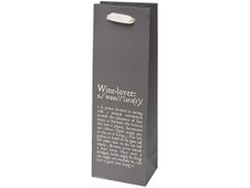 Legami - Sac cadeau pour bouteille - 12 cm x 8,5 cm x 36 cm - amoureux du vin