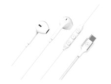 Force Play - écouteurs Intra Auriculaire - USB C - blanc