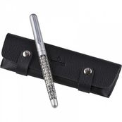 Oberthur Jaipur - Stylo à bille - motifs géométriques - métallisé