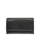 Porte-monnaie double fermeture éclair Dakota - noir - label M