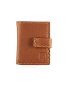 Porte-cartes super compact Dakota - cognac - label M