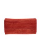 Portefeuille avec bouton-pression Savannah - rouge - label M