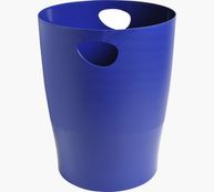 Exacompta BeeBlue - Corbeille à papier 15L - bleu marine
