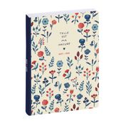 Agenda Green by Julie Adore - 1 jour par page - 12 x 17 cm - bleu - Exacompta