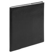 Agenda Rialto - 1 semaine sur 2 pages - 16 mois - 18,5 x 22,5 cm - noir - Exacompta