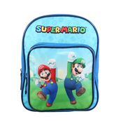 Sac à dos maternelle Super Mario - 1 compartiment - bleu - Bagtrotter