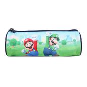 Trousse ronde Super Mario - 1 compartiment - bleu - Bagtrotter