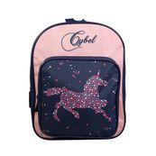 Sac à dos maternelle Cybel - 1 compartiment - bleu/velours - Bagtrotter