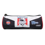 Trousse ronde Vorax Tigre - 1 compartiment - noir - Bagtrotter