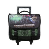Cartable à roulettes Transformers 38 cm - 2 compartiments - vert - Bagtrotter