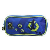 Trousse rectangulaire Ligue 1 - 1 compartiment - bleu - Bagtrotter