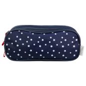 Trousse rectangulaire Phileas Etoiles - 2 compartiments - bleu - Bagtrotter