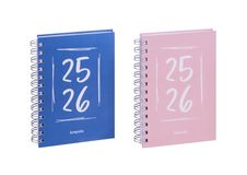 Agenda Doodle Dash - 1 jour par page - 17,5 x 13 cm - 2 couleurs disponibles - Brepols