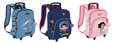 Sac à dos maternelle à roulettes DC Super Friends - 1 compartiment - différents modèles disponibles - Kid'Abord