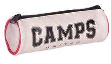 Trousse ronde Camps Baseball - 1 compartiment - rose clair - Kid'Abord