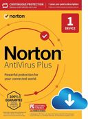 Norton Lefelock antivirus plus 2Go de sauvegarde sécurisée sur le Cloud - Code d'activation envoyé par email valable pour 1 appareil pendant 1 an