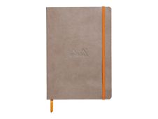 RHODIA Rhodiarama - Carnet souple A5 - 160 pages - pointillés - taupe