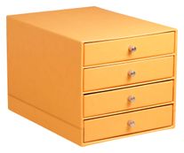 RHODIA Rhodiarama - Module de classement 4 tiroirs - orange - en polyuréthane