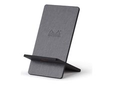 RHODIA - Socle pour téléphone portable - titane