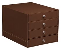 RHODIA Rhodiarama - Module de classement 4 tiroirs - bronze - en polyuréthane