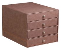 RHODIA Rhodiarama - Module de classement 4 tiroirs - chocolat - en polyuréthane