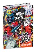 Agenda Graffiti - 1 jour par page - 12 x 17 cm - différents modèles disponibles - Quo Vadis