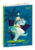 Agenda Marguy avec planche de stickers - 1 jour par page - 12 x 17 cm - crocodile - Quo Vadis