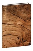 Quo Vadis Respire - Carnet de notes - 16 x 24 cm - ligné - bois