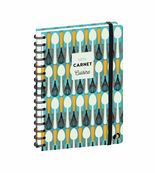 Quo Vadis - Carnet de cuisine à élastique - 15 x 21 cm